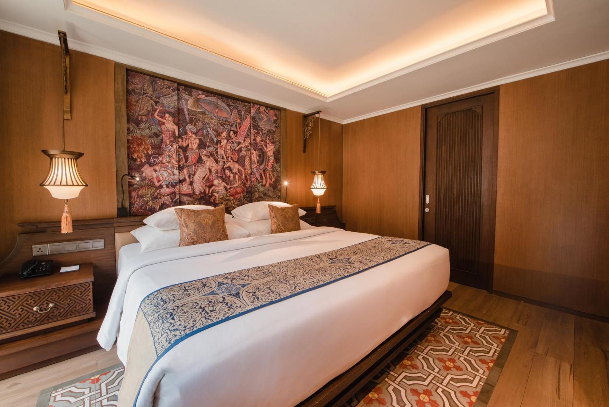 라마야나 스위트 앤 리조트 꾸따 외부 사진 A bedroom at the hotel